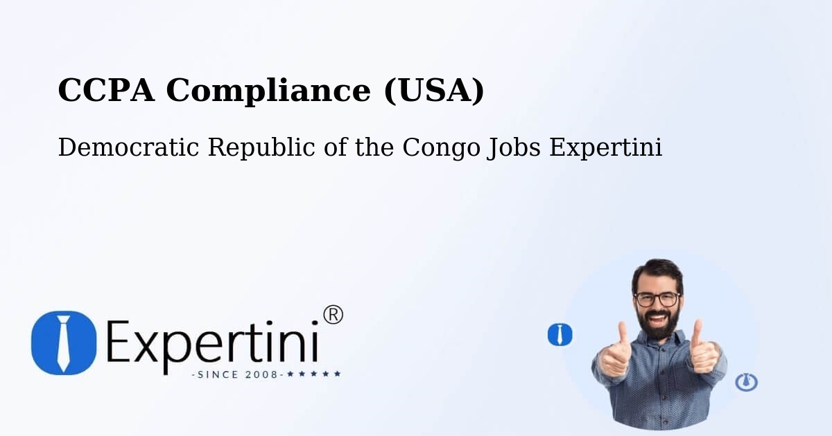 CCPA Privacy Rights & Compliance Notice – Kampene - Democratic Republic of the Congo Jobs Expertini